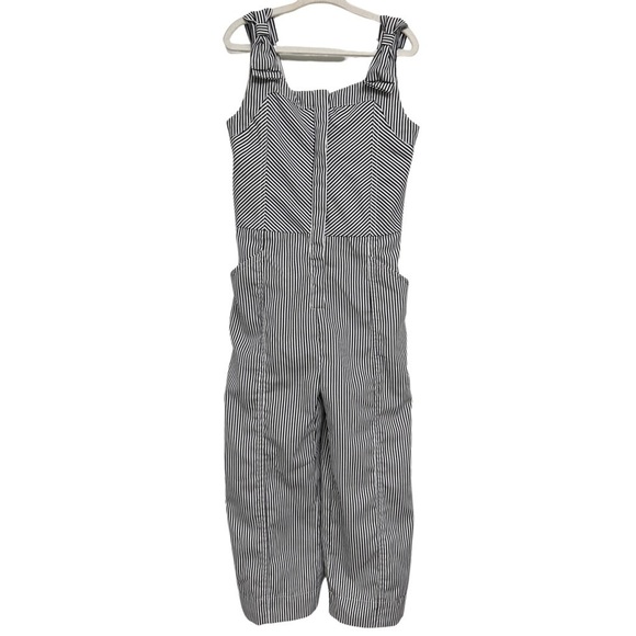 Habitual Girls Striped Jumpsuit Blue and White Size. 6X - Picture 1 of 7